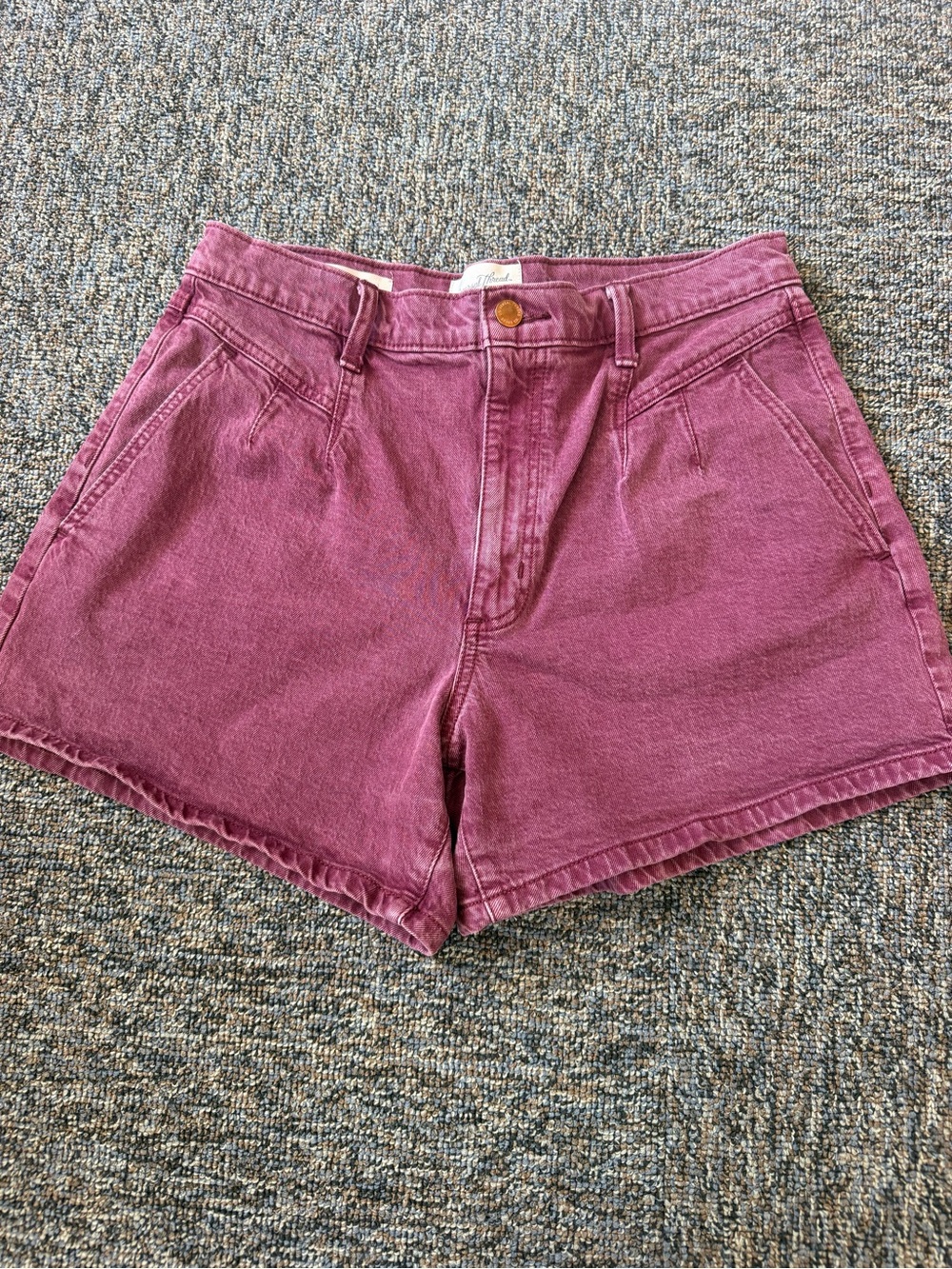 Universal Thread High-Rise Denim Shorts in Dusty Rose Size 8